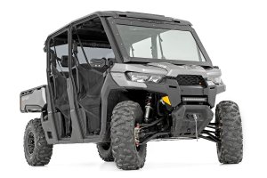 Can-Am Defender MAX HD10 DPS Coilover Suspension Kit - Front - Rough Country - Ride Height Adjust - '17-'23 Can-Am Defender MAX HD10 DPS Coilover Suspension Kit - Front - Rough Country - Ride Height Adjust - '17-'23